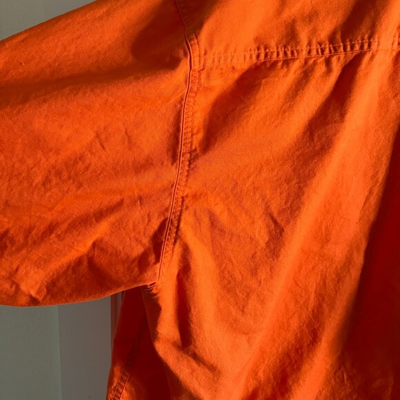 Port Authority Hooters Orange Short Sleeve Button-Up Shirt Men’s Size 3XL. - Picture 11 of 14